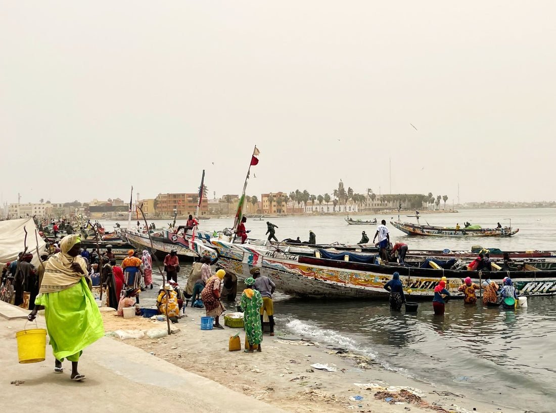 Guet N'Dar - the fishing village of Saint Louis, Senegal