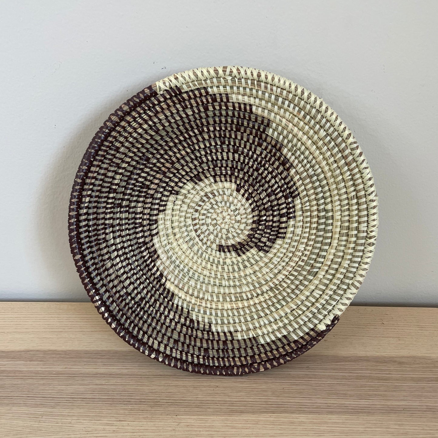 African Woven Basket, Senegal Basket, Woven Bowl, Natural Palm Fiber, Dining Centerpiece, Fruit & Bread Basket