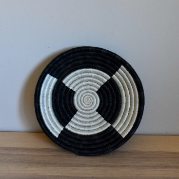 African Woven Basket, Rwanda Basket, Woven Bowl, Natural Sisal Fiber, Dining Centerpiece, Fruit & Bread Basket